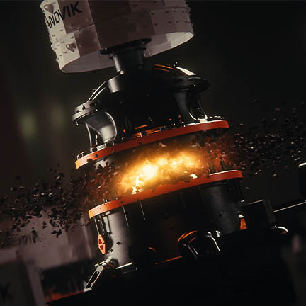 A close-up of a crusher (photo)